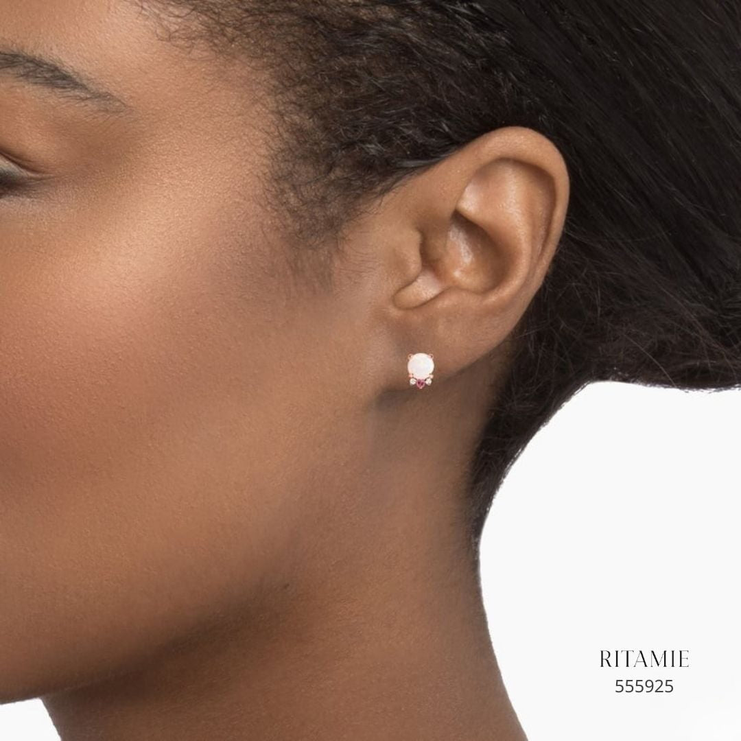 Opal–Tourmaline Diamond Earrings 555925