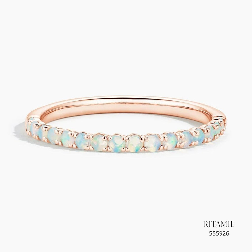 Ophelia Opal Rose Gold Ring 555926