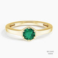 Hex Emerald Signet Ring 555929