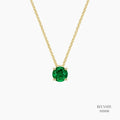 Floating Emerald Solitaire Pendant 555930
