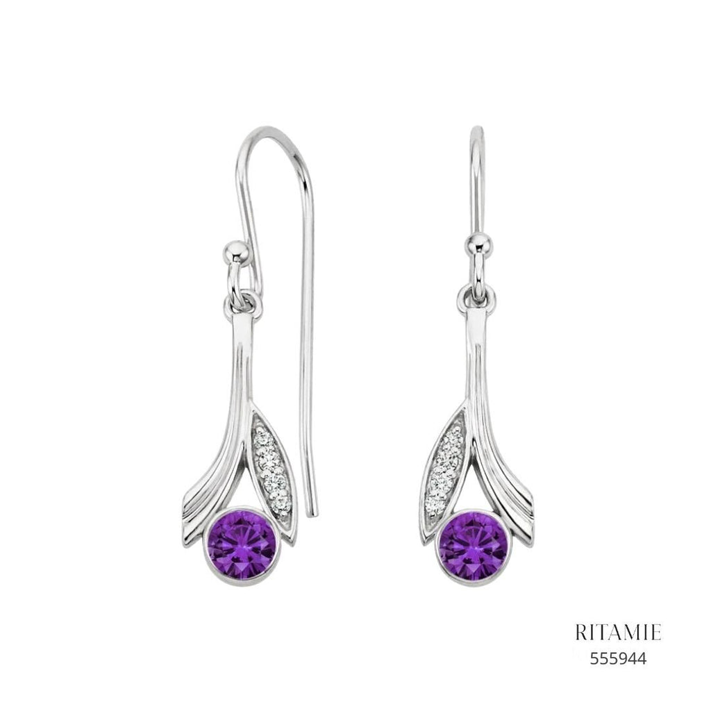 Jasmine Amethyst Lab-Grown Diamond 555944