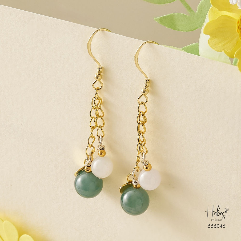 Jade Sovereign Wealth Earrings 556046