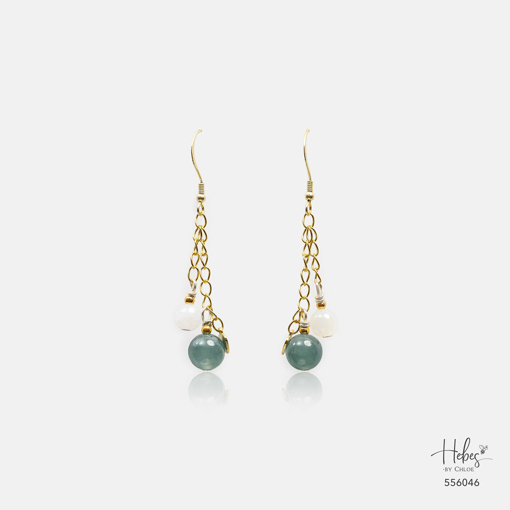 Jade Sovereign Wealth Earrings 556046