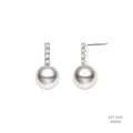 Spark Bar Akoya Pearl Stud Earrings 556051