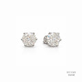 The Pure Radiance Silver Moissanite Studs 556148