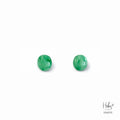 Natural Burmese Jadeite Myanmar Earrings 556253