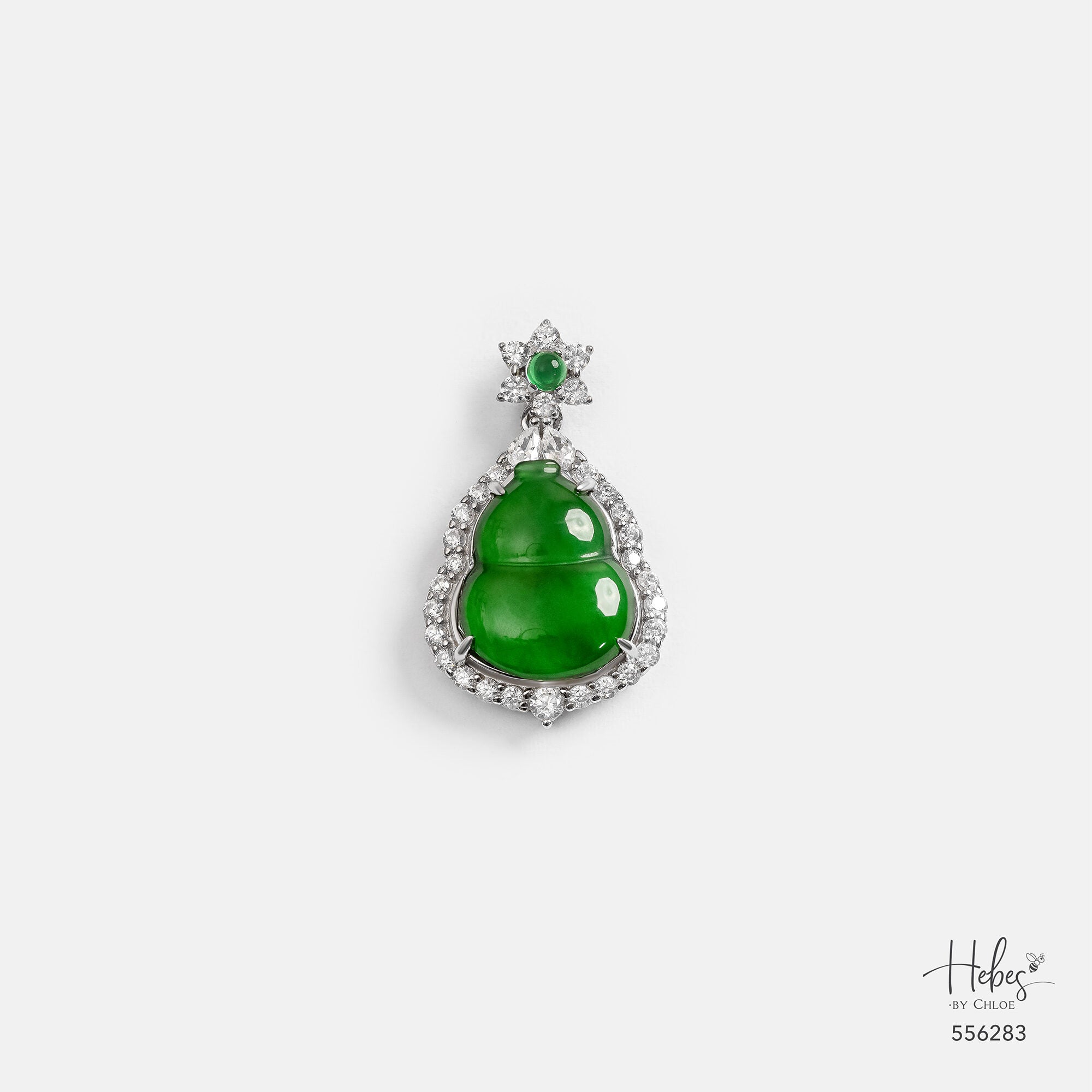 Natural Type A Jadeite Hulu Pendant 556283