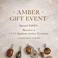 Gift Amber Pendant 556294