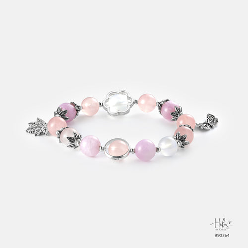 Autumn Glow Dewy Dawn Rose Quartz Bracelet 993364