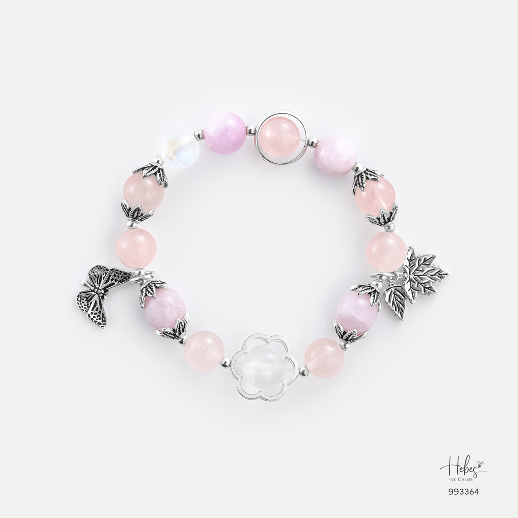 Autumn Glow Dewy Dawn Rose Quartz Bracelet 993364