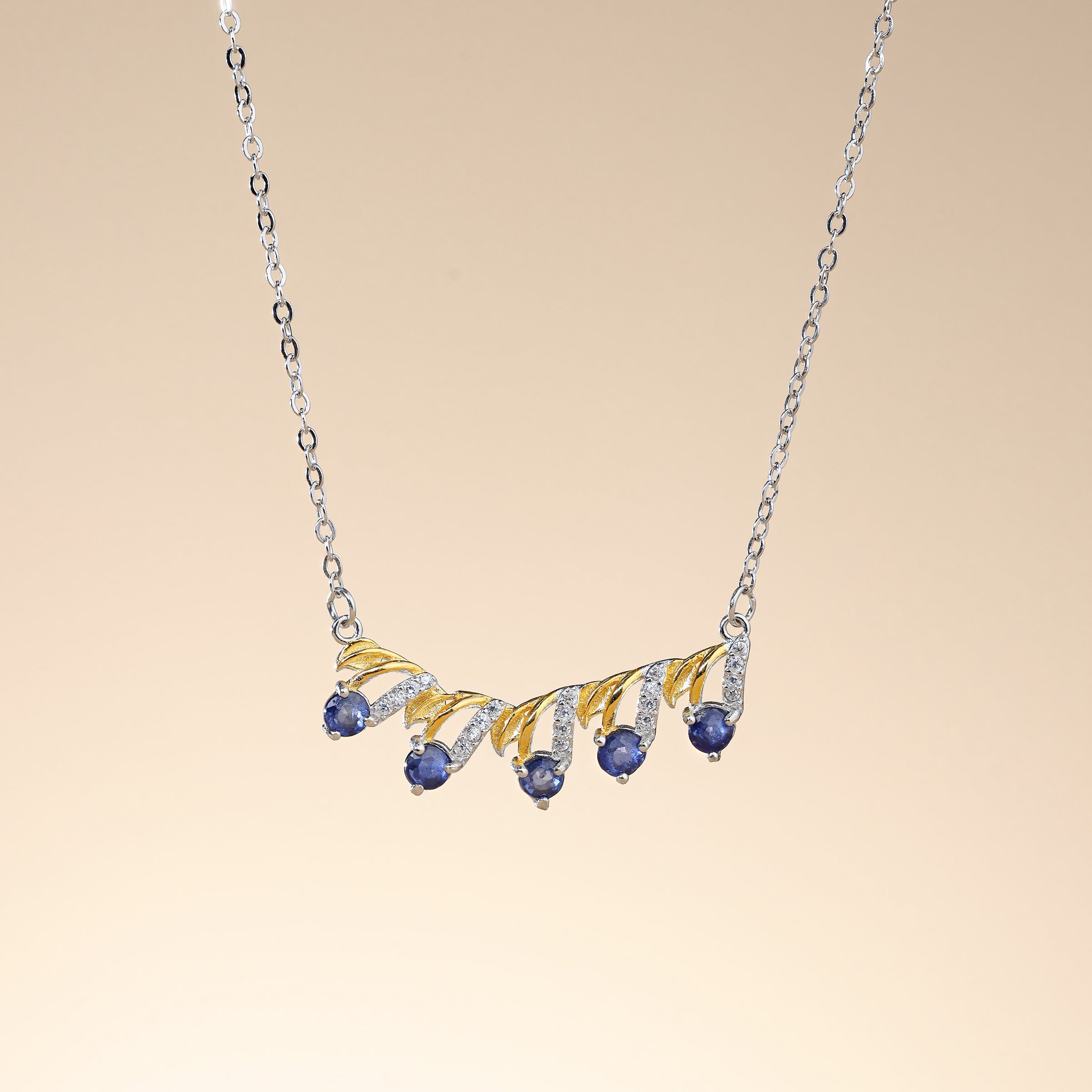 Blue Sapphire Necklace 993405