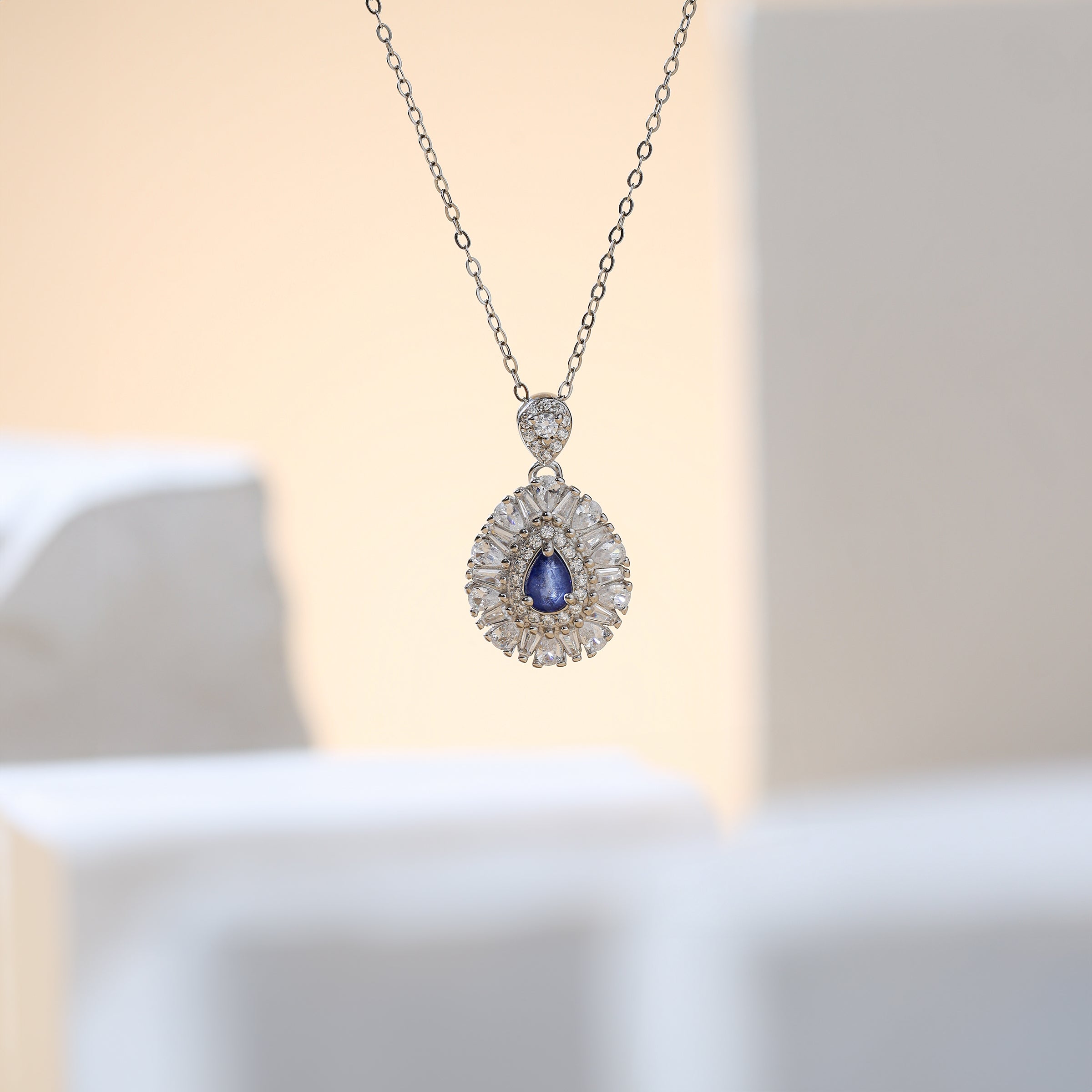 Blue Sapphire Necklace 993436