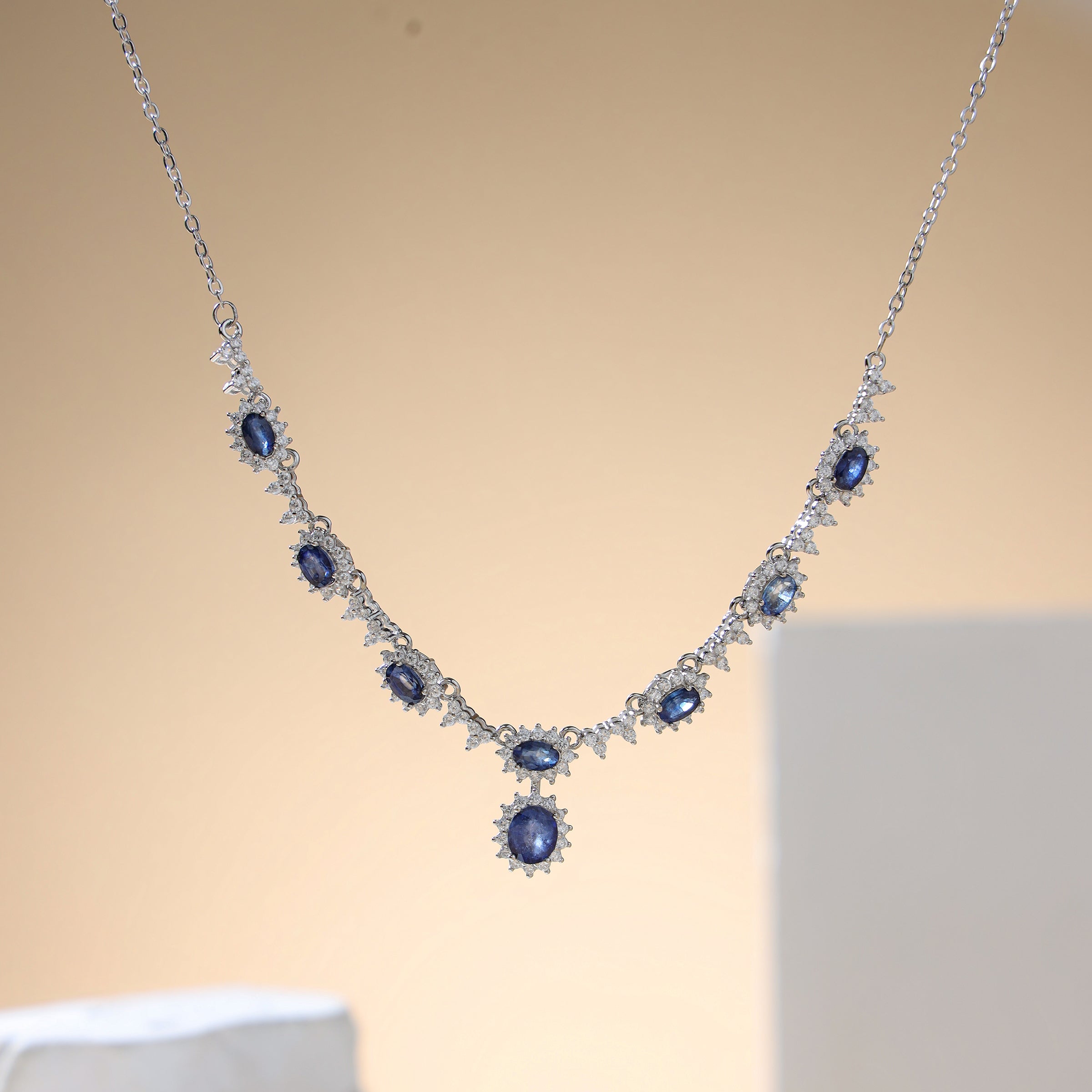 Blue Sapphire Necklace 993452