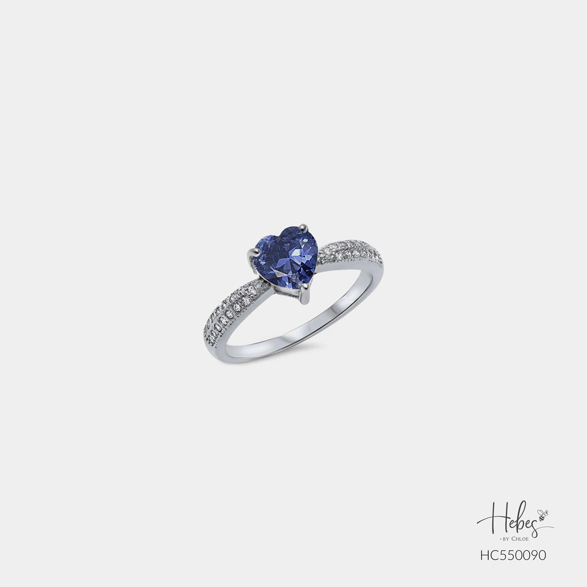 Sapphire 14K Gold Diamond Ring HC550090