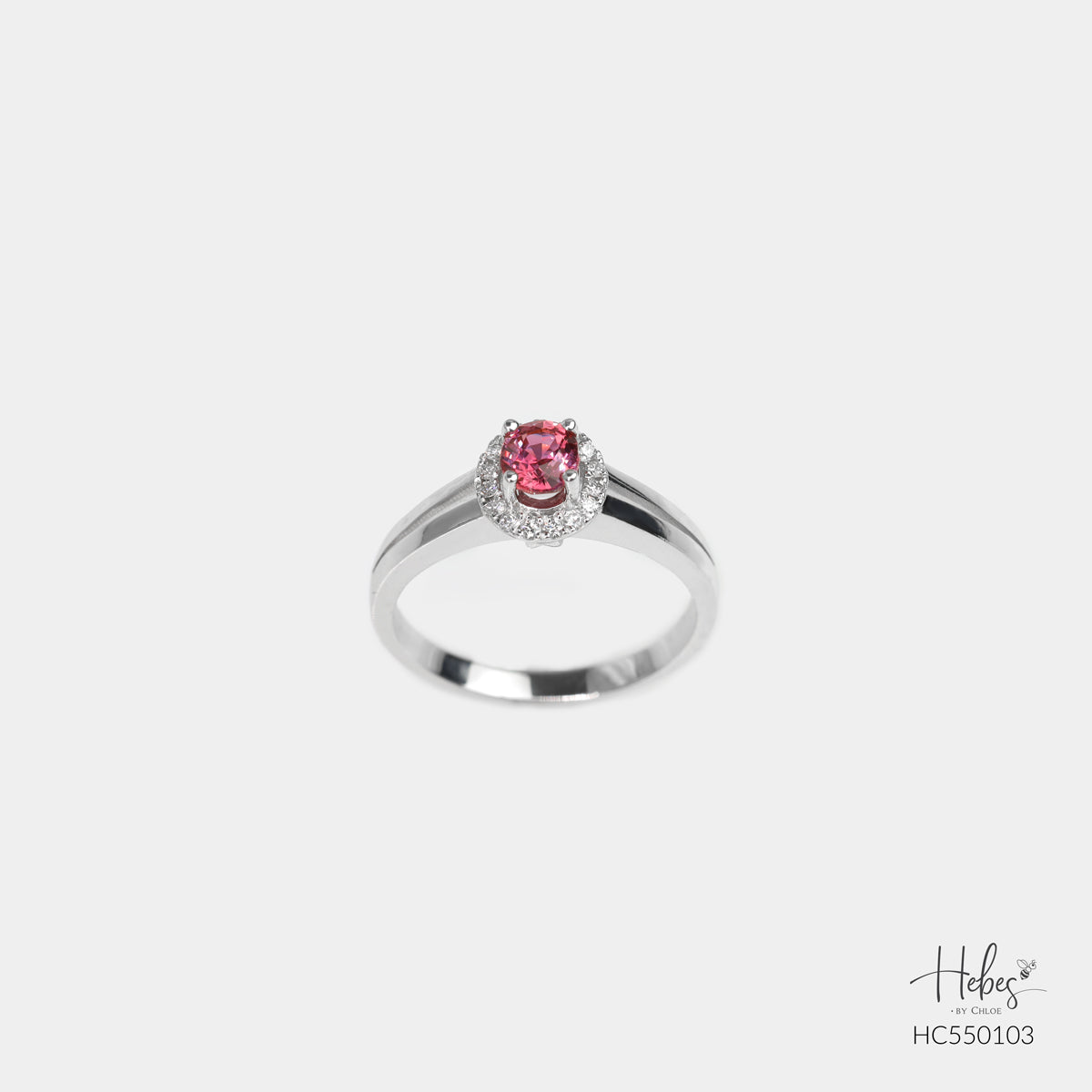 Ruby 14K Gold Diamond Ring HC550103