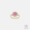 Ruby 14K Gold Diamond Ring HC550149