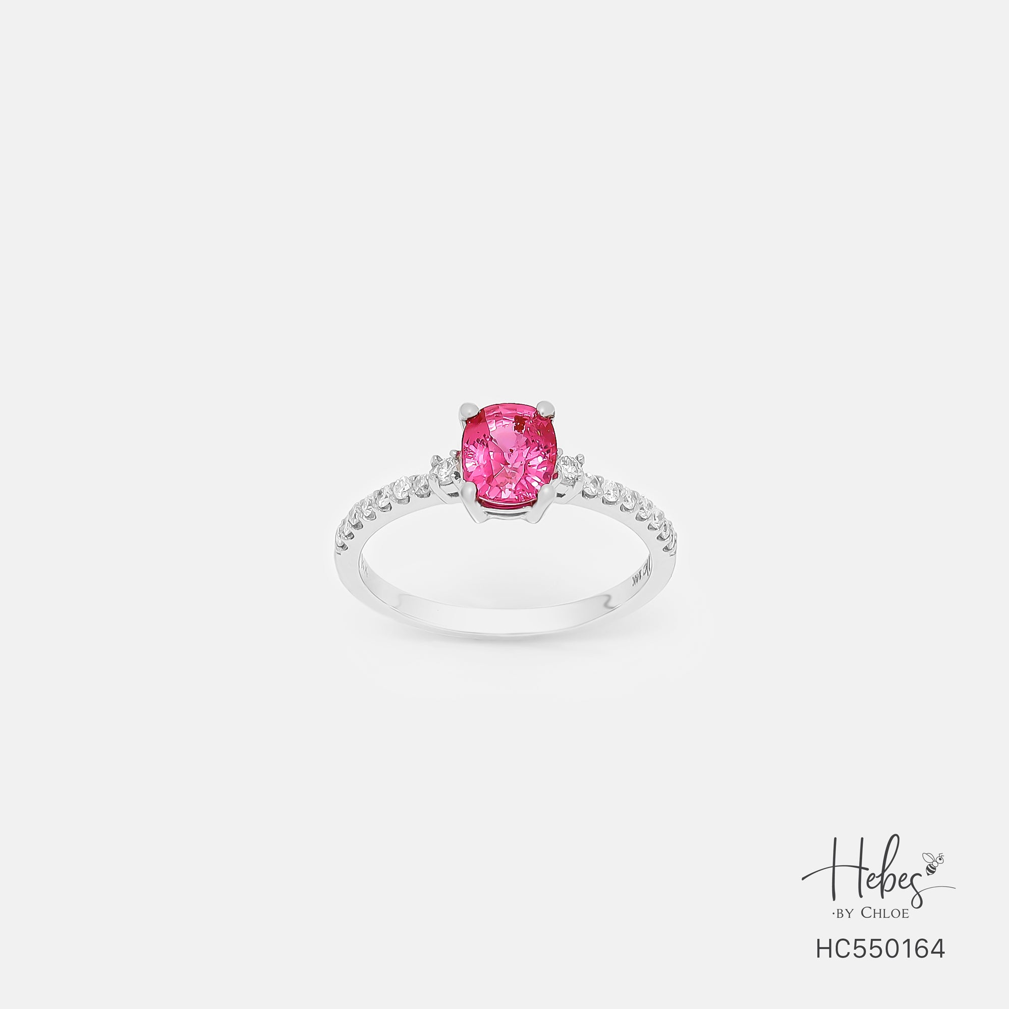 Ruby 14K Gold Diamond Ring HC550164