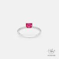 Ruby 14K Gold Diamond Ring HC550168