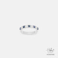 Sapphire 14K Gold Diamond Ring HC550180