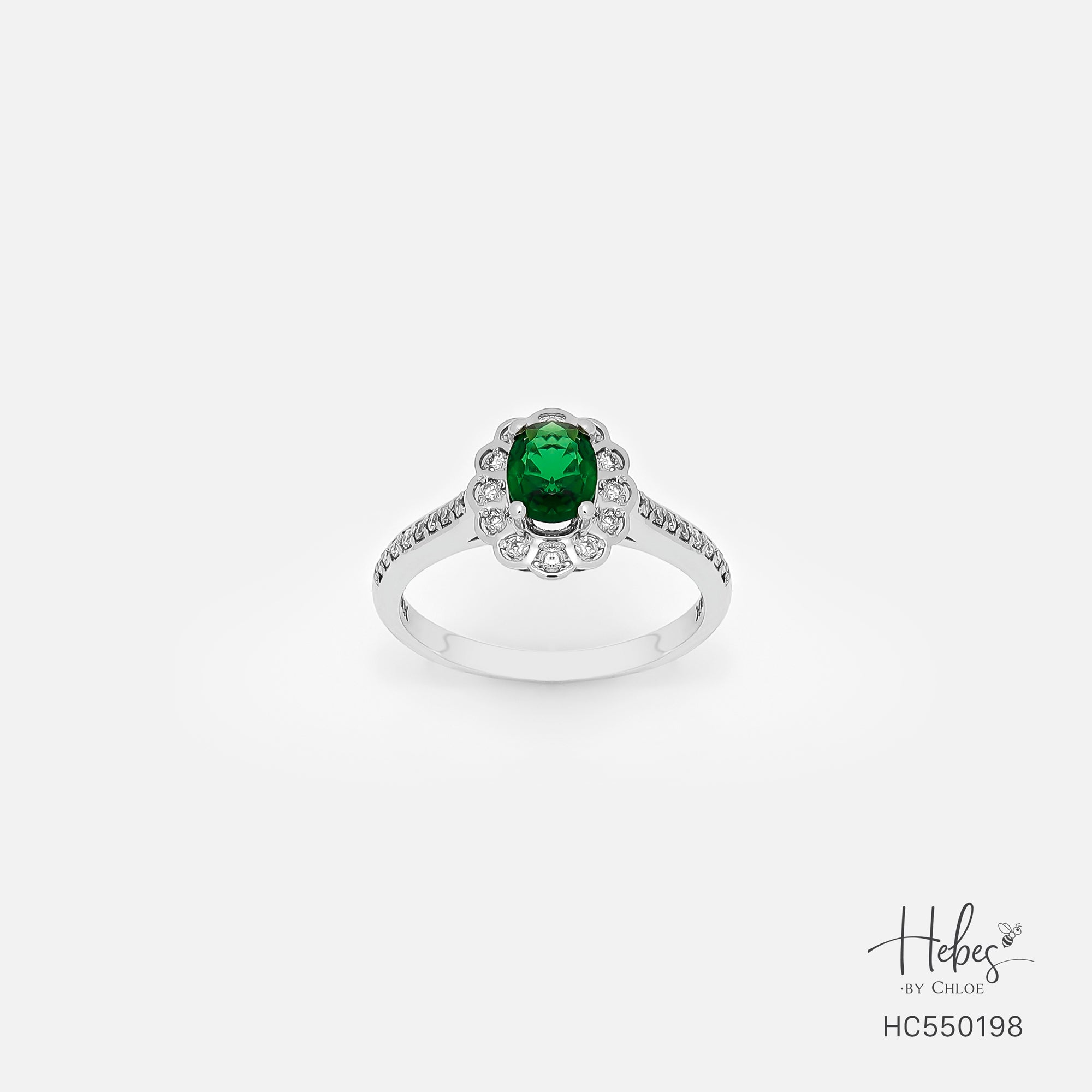 Green Tourmaline 14K Gold Ring HC550198