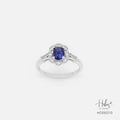 Sapphire 14K Gold Diamond Ring HC550213