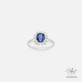 Sapphire 14K Gold Diamond Ring HC550219