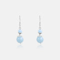 Hebes Design Silver Aquamarine Earrings HC555314
