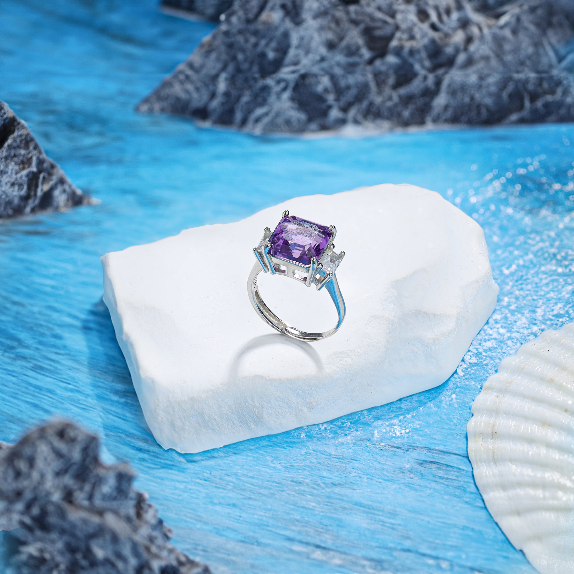 Hebes Amethyst Ring HC90188L