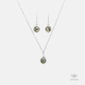 Green Rutilated Quartz Jewelry set HC999194
