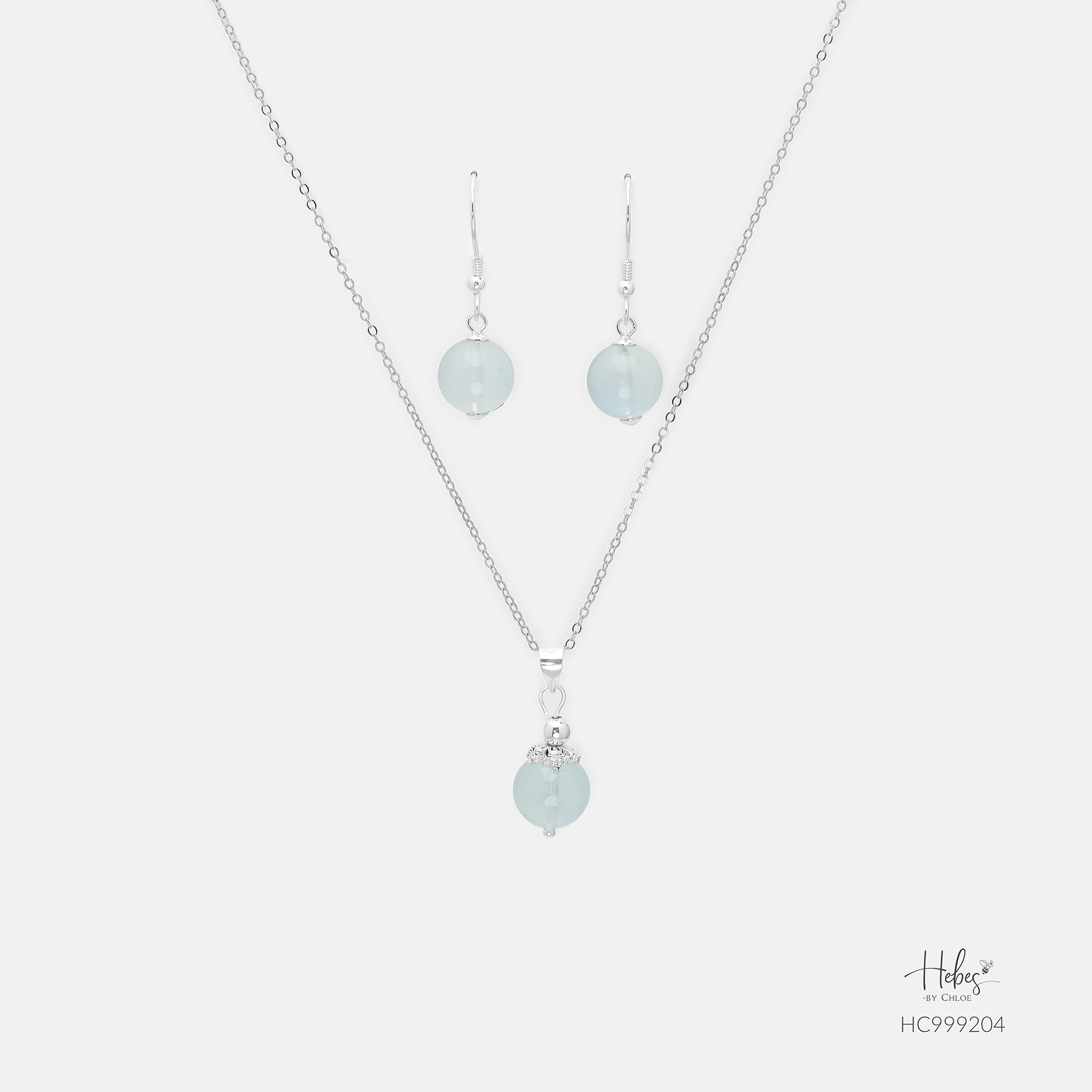 Aquamarine Jewelry set HC999204