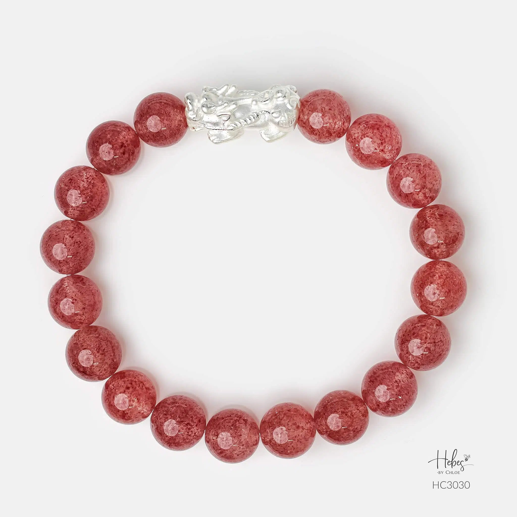 Hebes Strawberry Quartz Bracelet HC3030