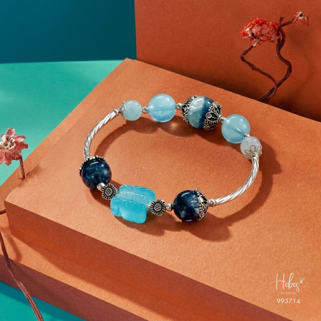 Celestial Wishes Blue Lodolite Bracelet 993714