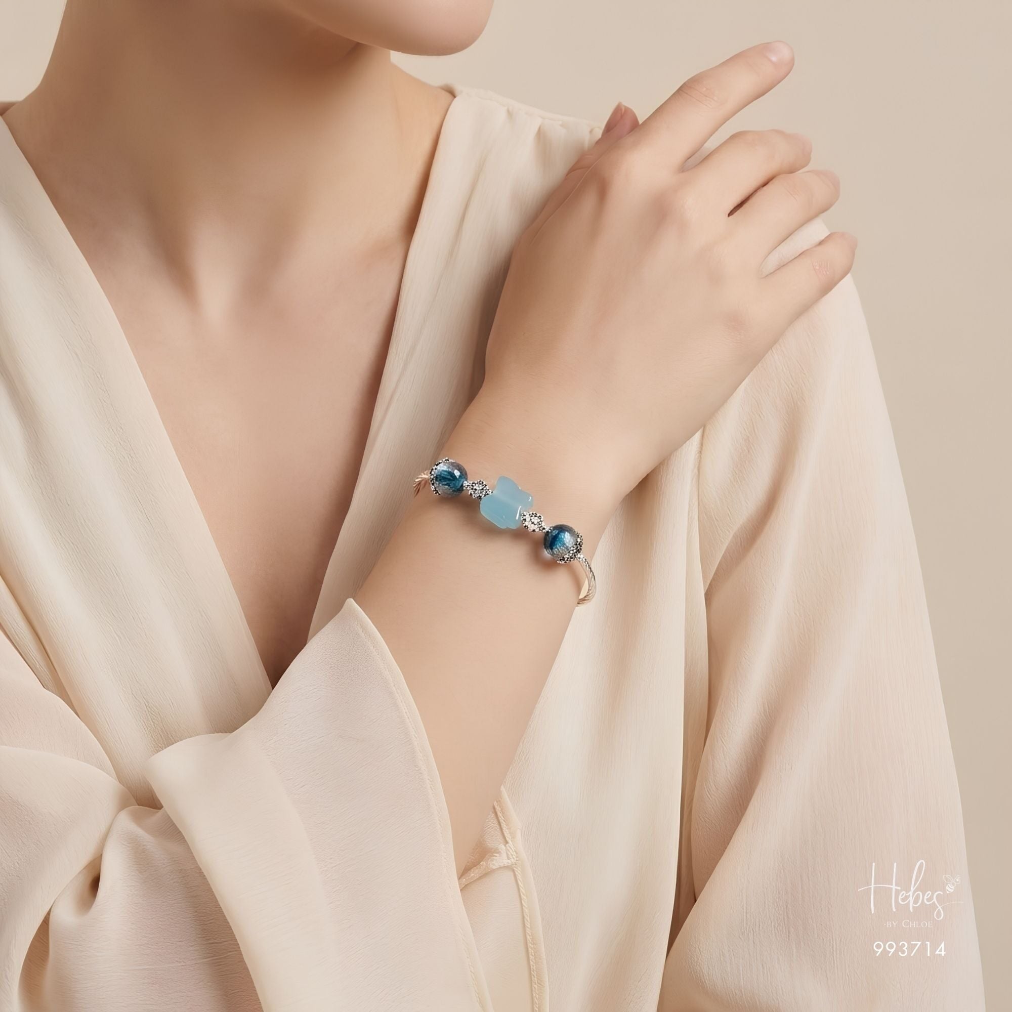 Celestial Wishes Blue Lodolite Bracelet 993714